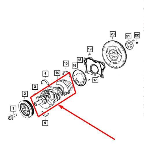 2012-2017 Jeep Wrangler Unlimited 3.6L Engine Motor Crankshaft 59K 5184251AI OEM - Alshned Auto Parts