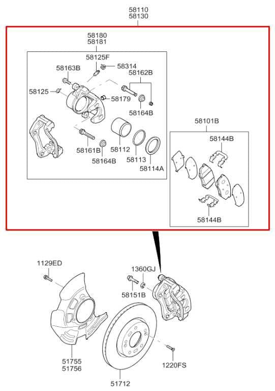 2011-15 Kia Optima LX 2.4L FWD Front Left Side Brake Disc Caliper 581103Q500 OEM - Alshned Auto Parts