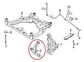 14-2020 Infiniti QX60 Pure Front Left Side Lower Control Arm 54501-3JA0D *ReaD* - Alshned Auto Parts