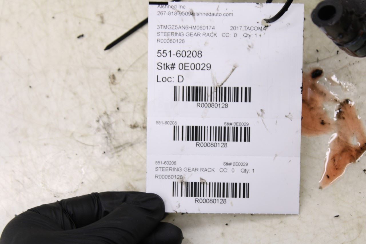 2016-2023 Toyota Tacoma Limited Power Steering Gear Rack and Pinion 44250-04041 - Alshned Auto Parts