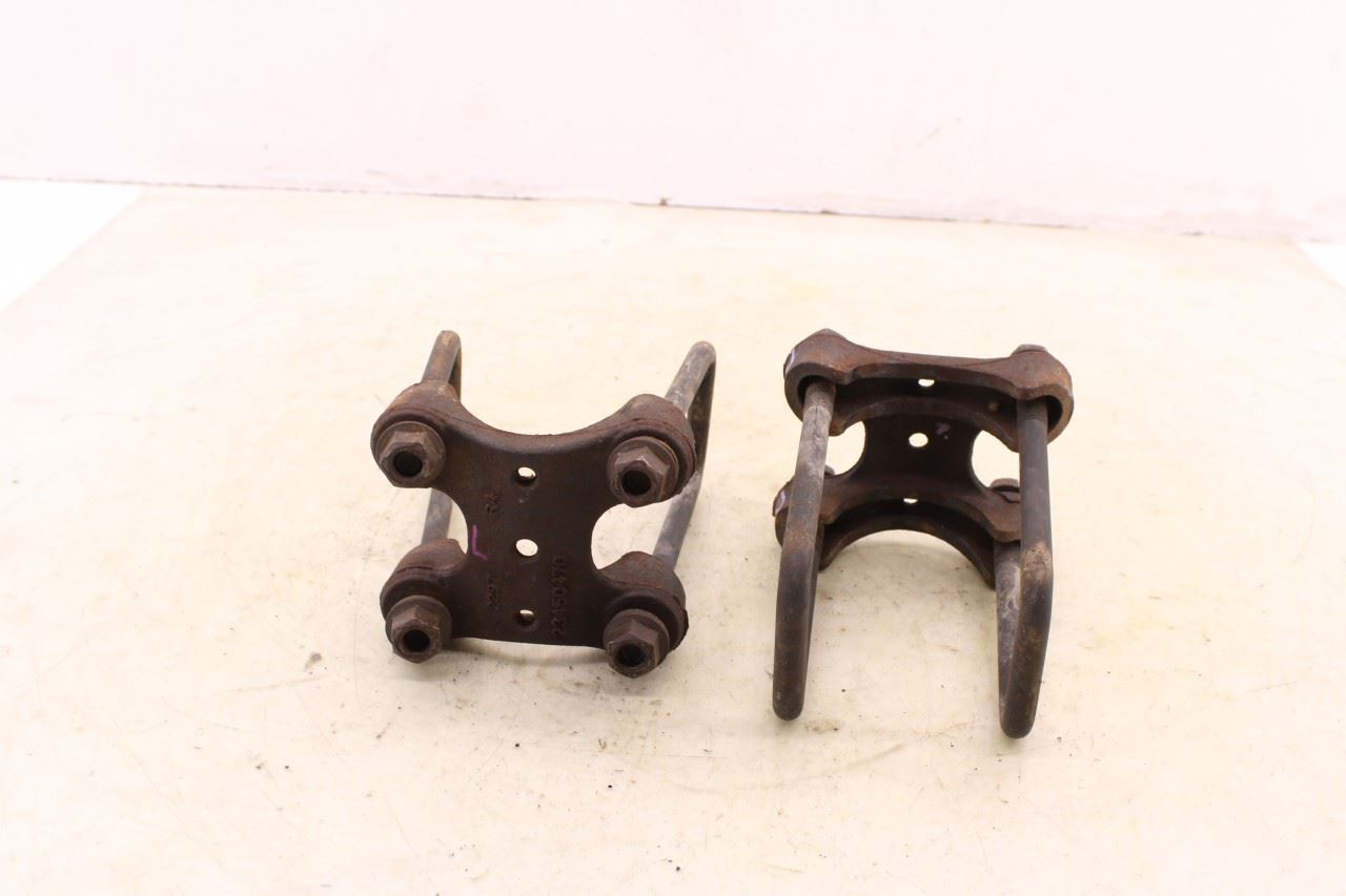19-24 Chevrolet Silverado LT-L 4WD Rear Leaf Spring U Bolt Anchor Plate Set of 2 - Alshned Auto Parts
