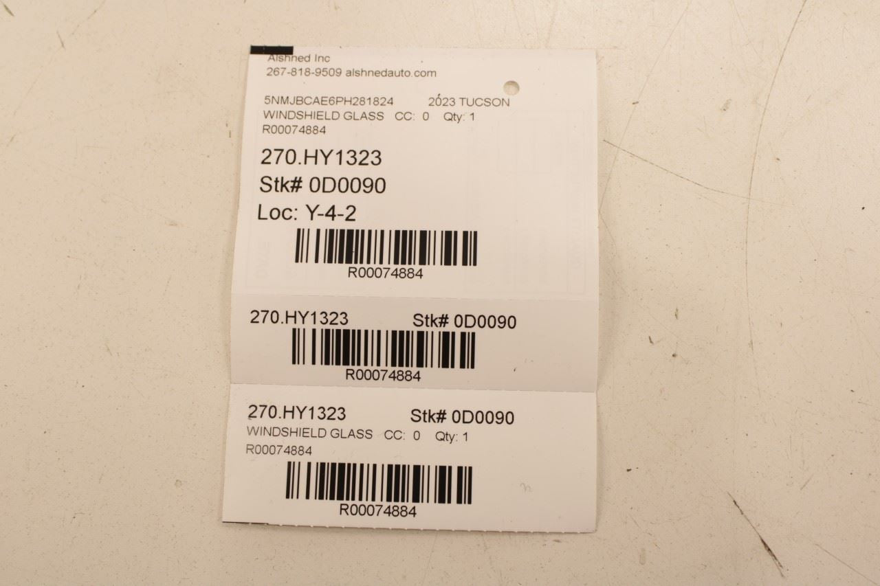 2022-2024 Hyundai Tucson SEL Front Windshield Glass 86110-CW030 OEM - Alshned Auto Parts