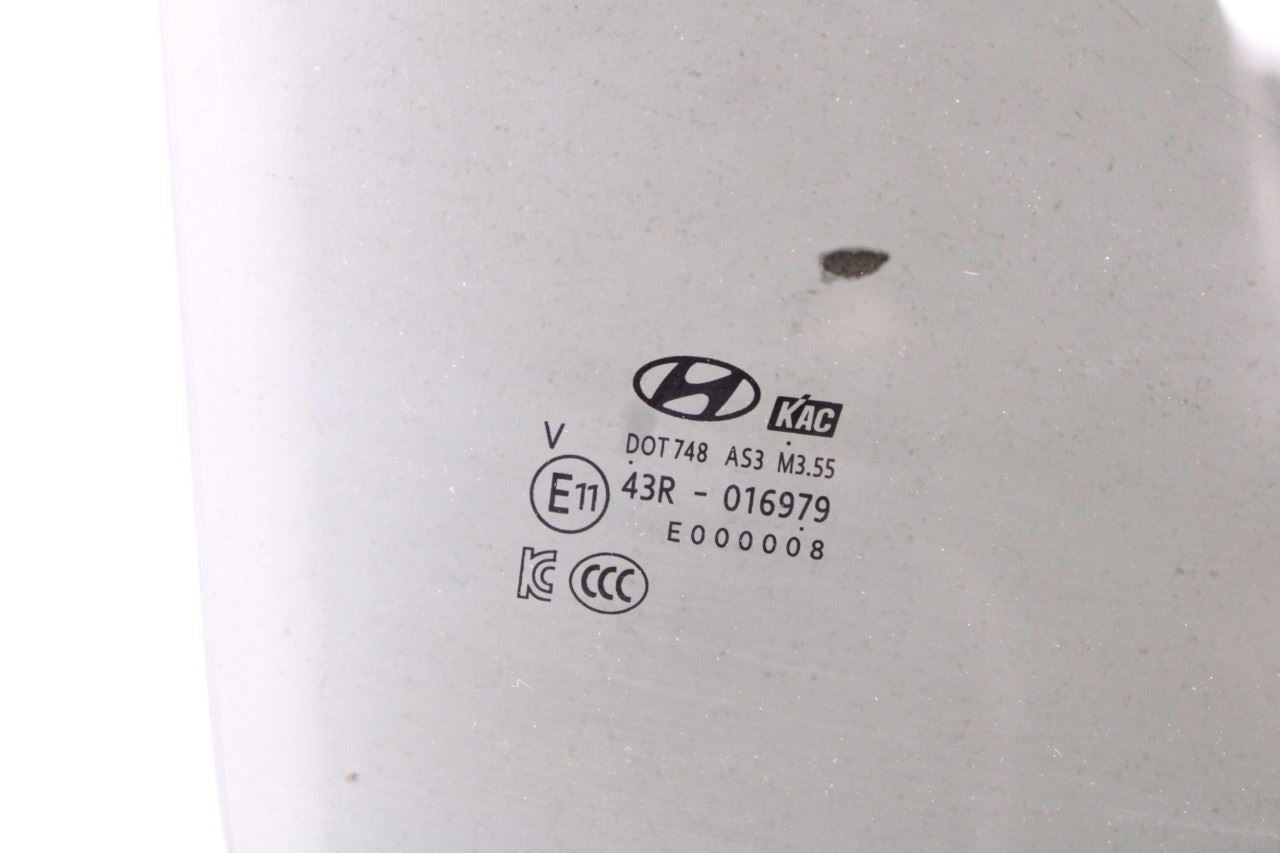 2019-2023 Hyundai Santa Fe SEL Rear Right Side Door Window Glass 83421-S1010 OEM - Alshned Auto Parts