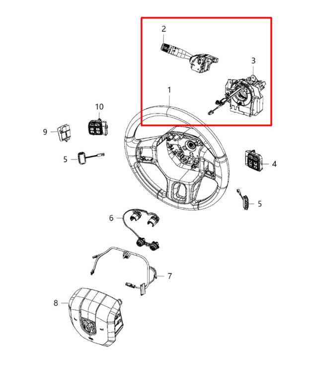11-23 Ram 2500 Tradesman Crew Cab Steering Column Light Turn Signal Wiper Switch - Alshned Auto Parts