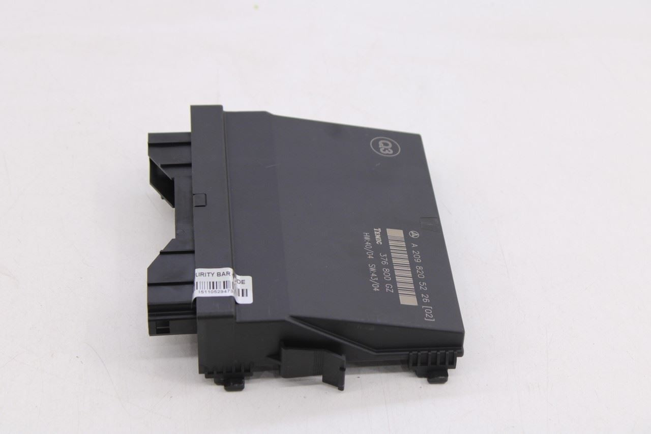 2006-2009 Mercedes-Benz CLK 350 Rear Temic Computer Control Module 209-820-52-26 - Alshned Auto Parts