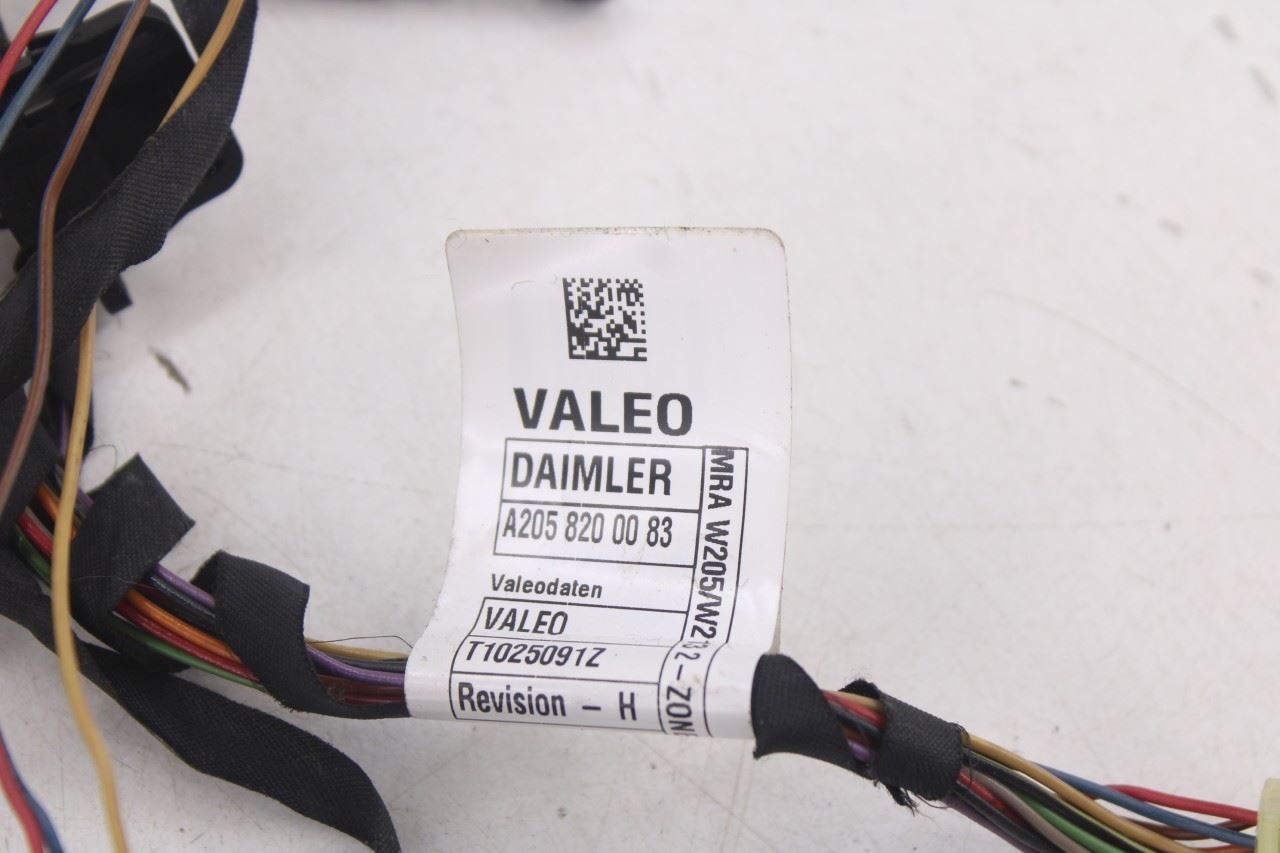 2015-2023 Mercedes-Benz C300 HVAC System Wire Harness w/ Blend Door Actuator Set10