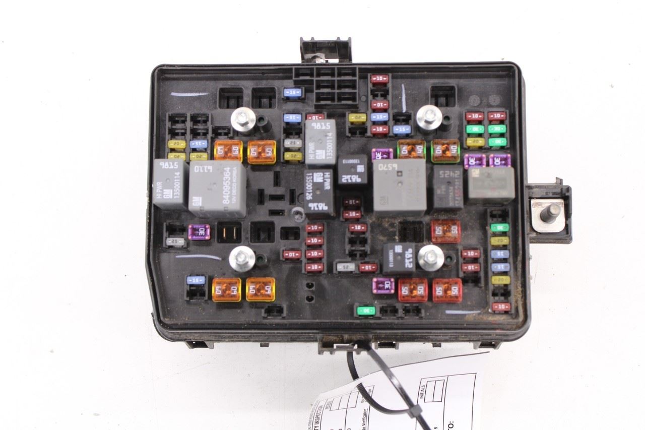 2023-24 Chevrolet Silverado LT-L 2.7L 4WD Engine Fuse Relay Junction Box *ReaD* - Alshned Auto Parts