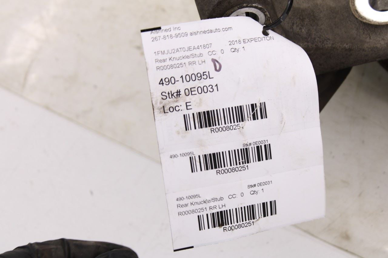 18-21 Ford Expedition Limited Rear Left Driver Side Spindle Knuckle Hub *ReaD* - Alshned Auto Parts