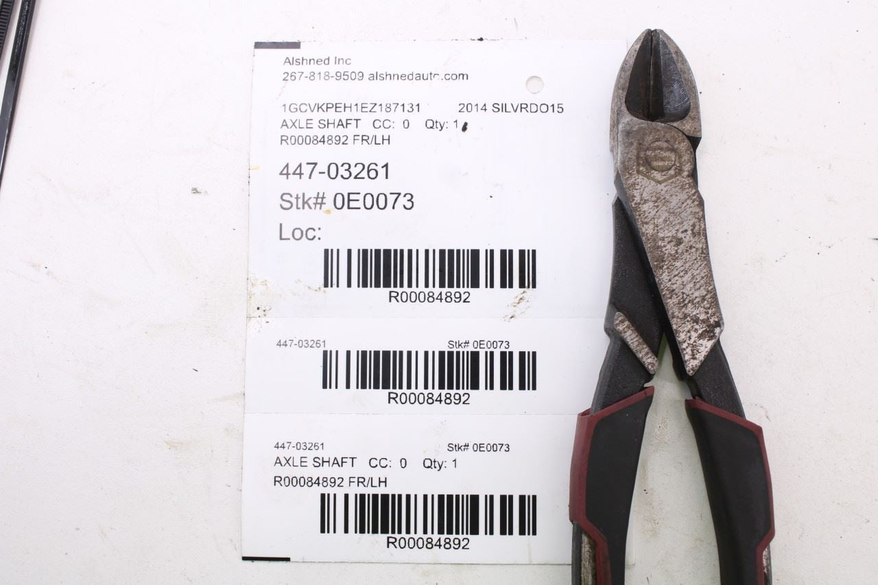 2007-19 Chevrolet Silverado 1500 Work Truck 2WT FR Left CV Axle Drive Half Shaft9