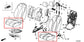 2019-24 Acura RDX SH-AWD Front Passenger Right Side Lower Track Frame w/ Cushion - Alshned Auto Parts
