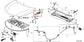 19-25 Acura RDX SH-AWD Front Right and Left Side Hood Hinge Set 60120-TJB-A02ZZ - Alshned Auto Parts