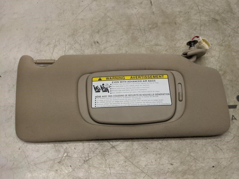 2007-2009 Lexus RX350 Front Passenger Right Side Sun Visor w/ Illuminated Mirror - Alshned Auto Parts
