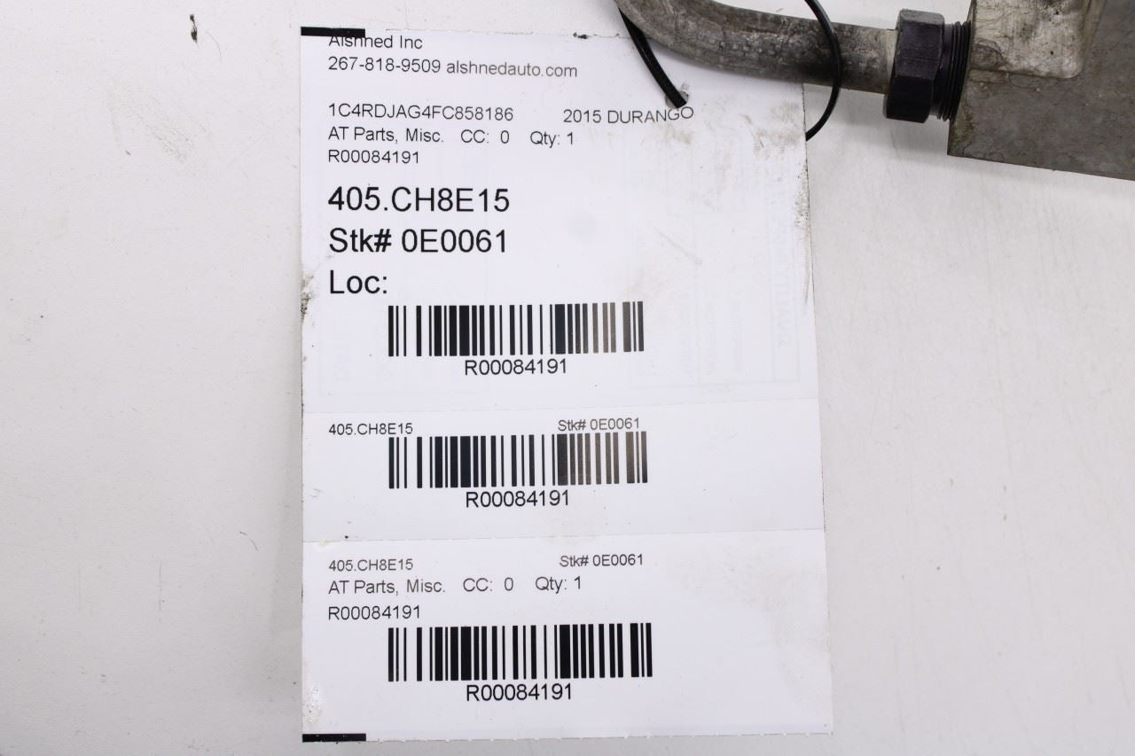 2015-17 Dodge Durango SXT Auto Transmission Oil Cooler Pressure and Return Line13