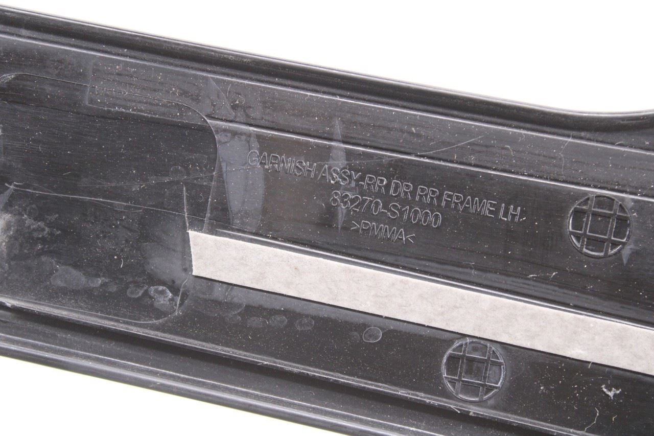 2019-23 Hyundai Santa Fe SEL Rear Left Door C Pillar Applique Molding 83270S1000 - Alshned Auto Parts