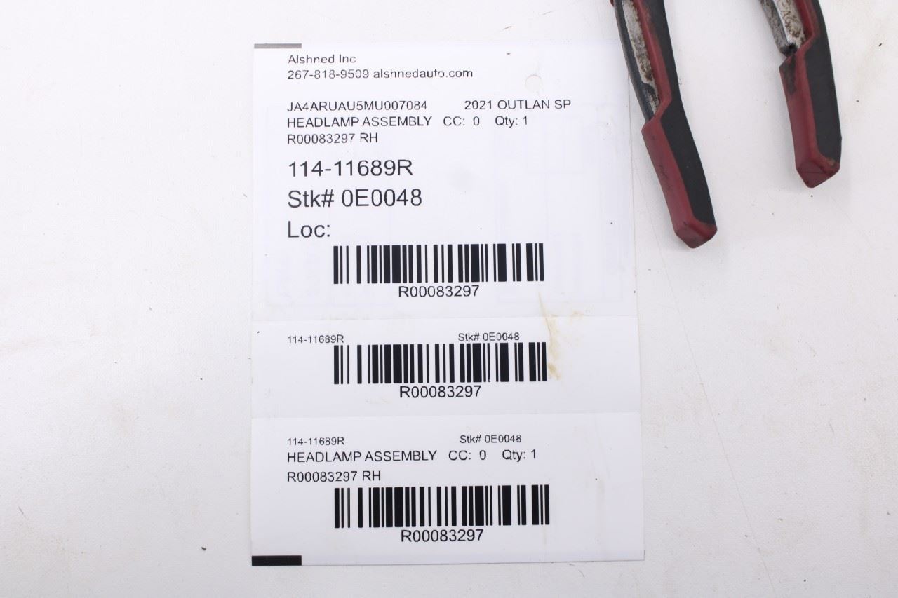2020-25 Mitsubishi Outlander Sport SE Front Right Side LED Headlight Lamp *ReaD* - Alshned Auto Parts