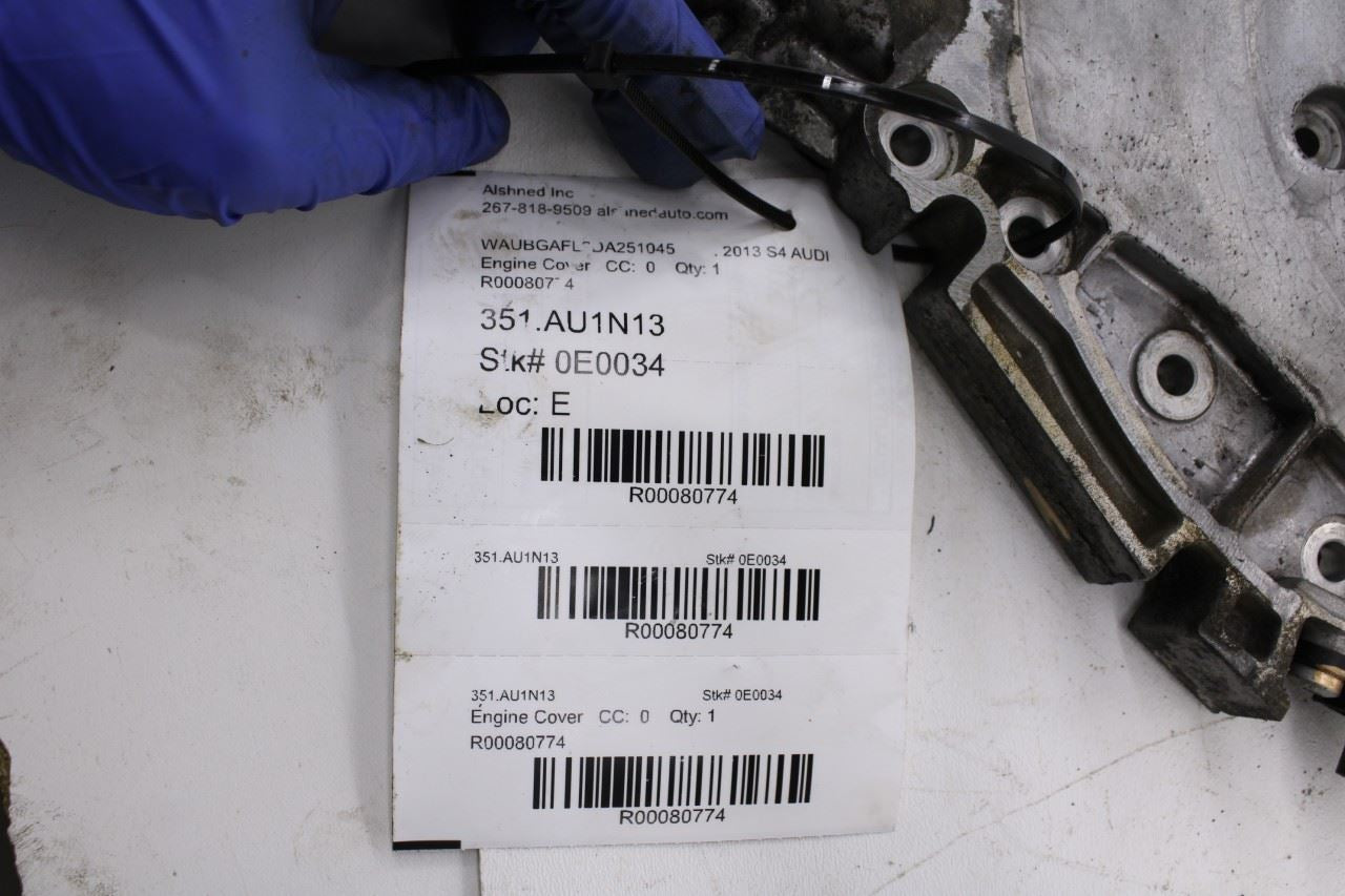 2010-2016 Audi S4 Premium Plus 3.0L Engine Timing Chain Rear Main Seal Retainer14