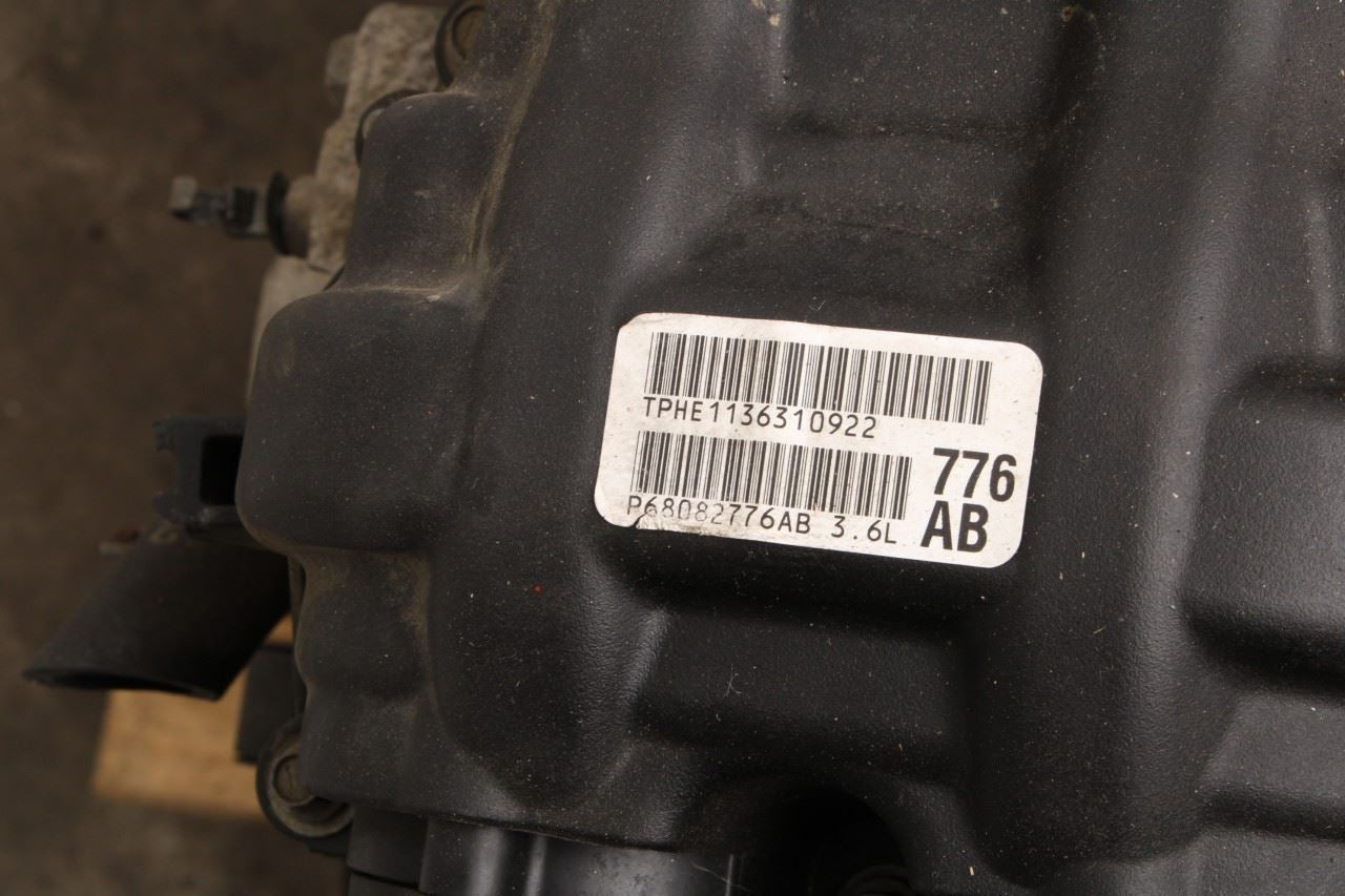 12-13 Jeep Wrangler Unlimited Sport 3.6L Engine Motor VIN G 8th dgt 170K *ReaD* - Alshned Auto Parts