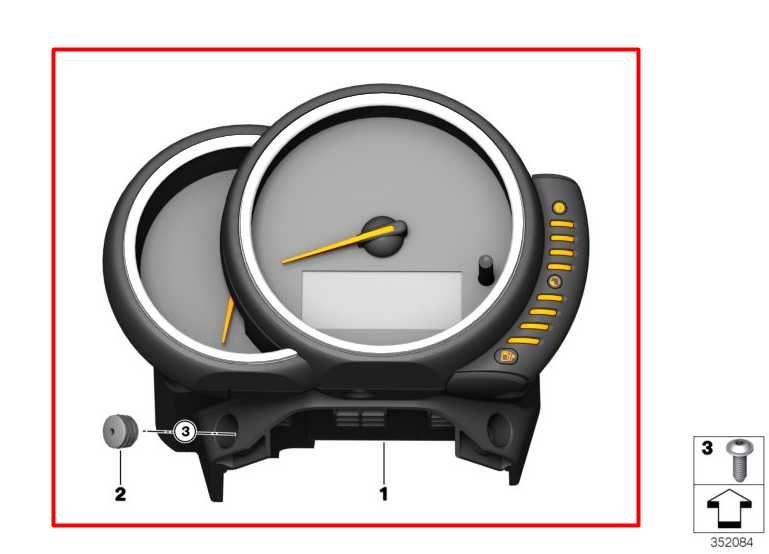 16-17 Mini Cooper Clubman 1.5L Speedometer Gauge Instrument Cluster 54K Mileage1