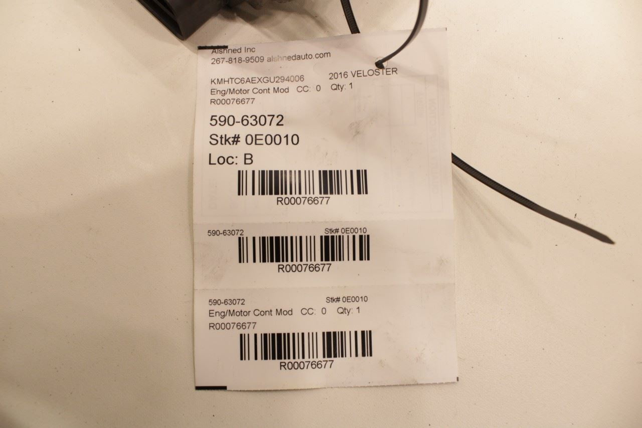 2015-2017 Hyundai Veloster Turbo 1.6L Engine Control Module ECU ECM 39135-2BFK0 - Alshned Auto Parts