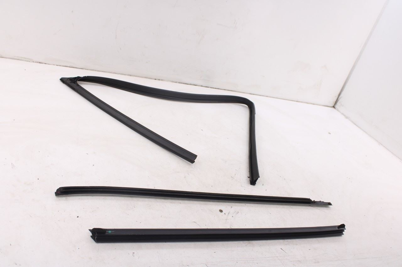 2019-25 Infiniti QX50 Essential Front Left Door Glass Run Channel Trim Belt Set - Alshned Auto Parts