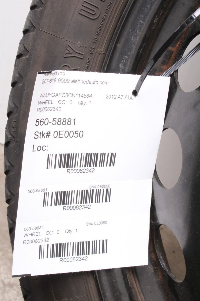 12-18 Audi A7 Premium Spare Wheel Tire Continental T145/60R20 R20x4.5 4G0601027 - Alshned Auto Parts