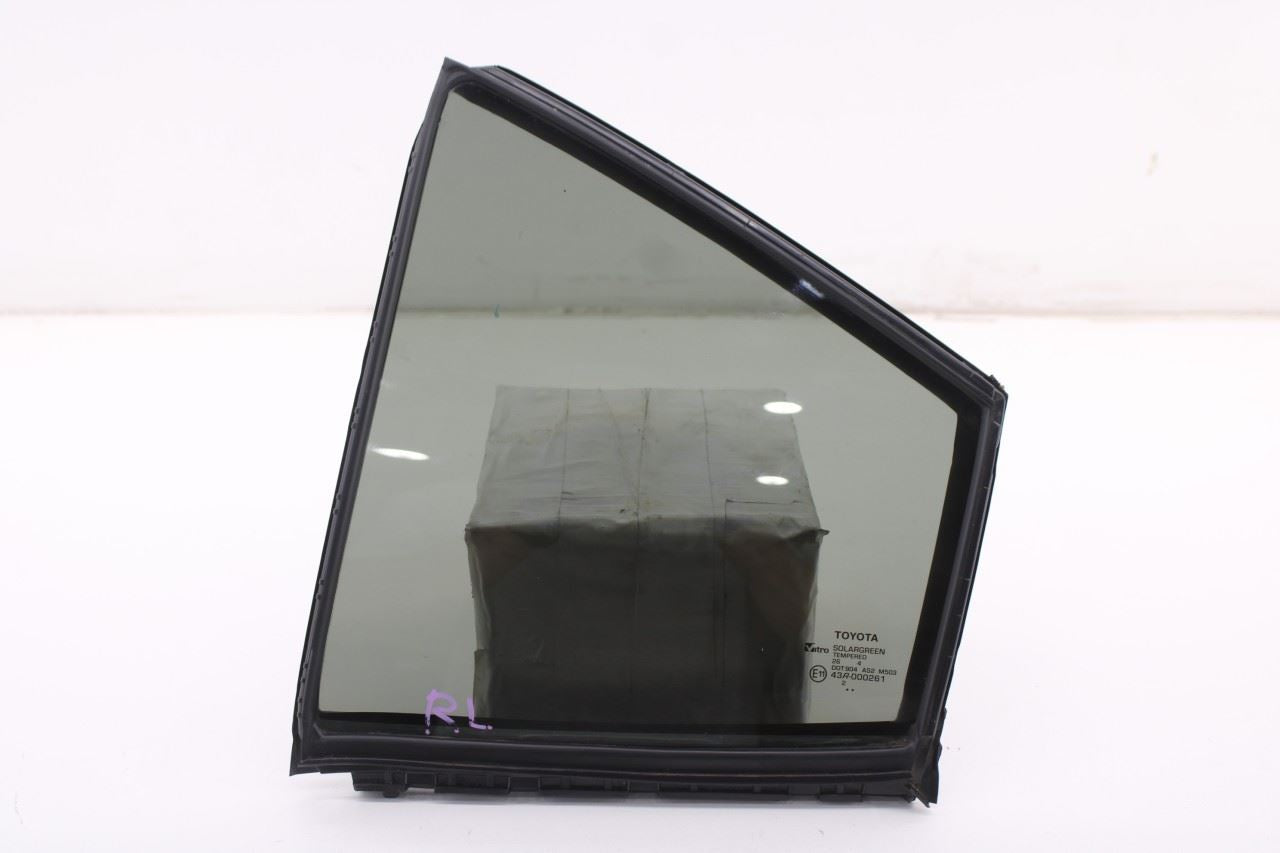 2020-2025 Toyota Corolla LE Rear Left Side Door Quarter Window Glass 68124-024300