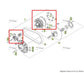2014-20 Arctic Cat Wildcat Trail 700 4WD Primary Drive Clutch Assembly 0823-3761