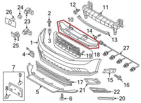 2015-2018 Volkswagen Jetta Sport Front Bumper Foam Insert Absorber 5C6-807-248-L - Alshned Auto Parts