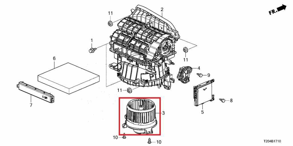 22-26 Honda Civic Sport 2.0L AC Heater Blower Motor Fan Assembly 79310-T21-A41 - Alshned Auto Parts