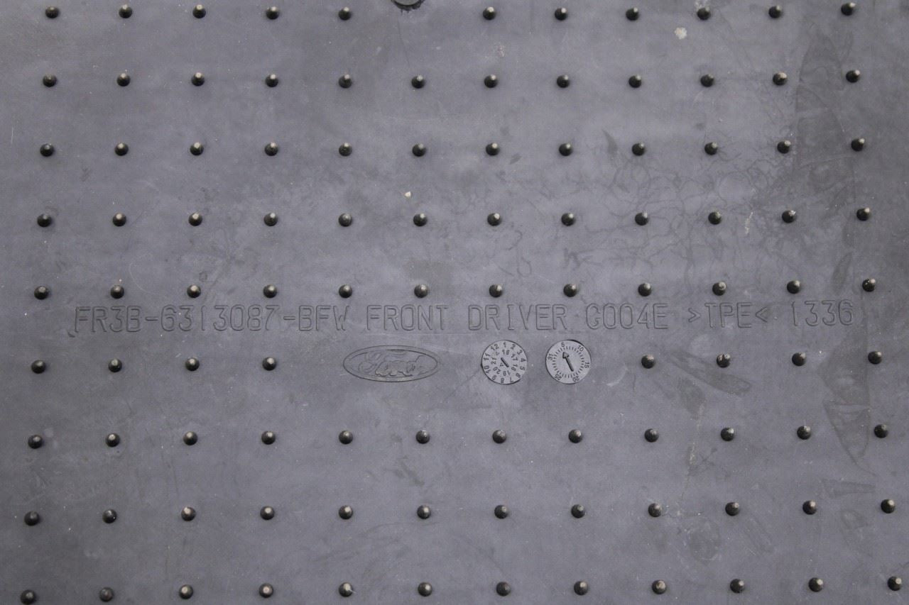 2015-23 Ford Mustang Conv V6 Front Rear RH and LH All Weather Rubber Floor Mats - Alshned Auto Parts