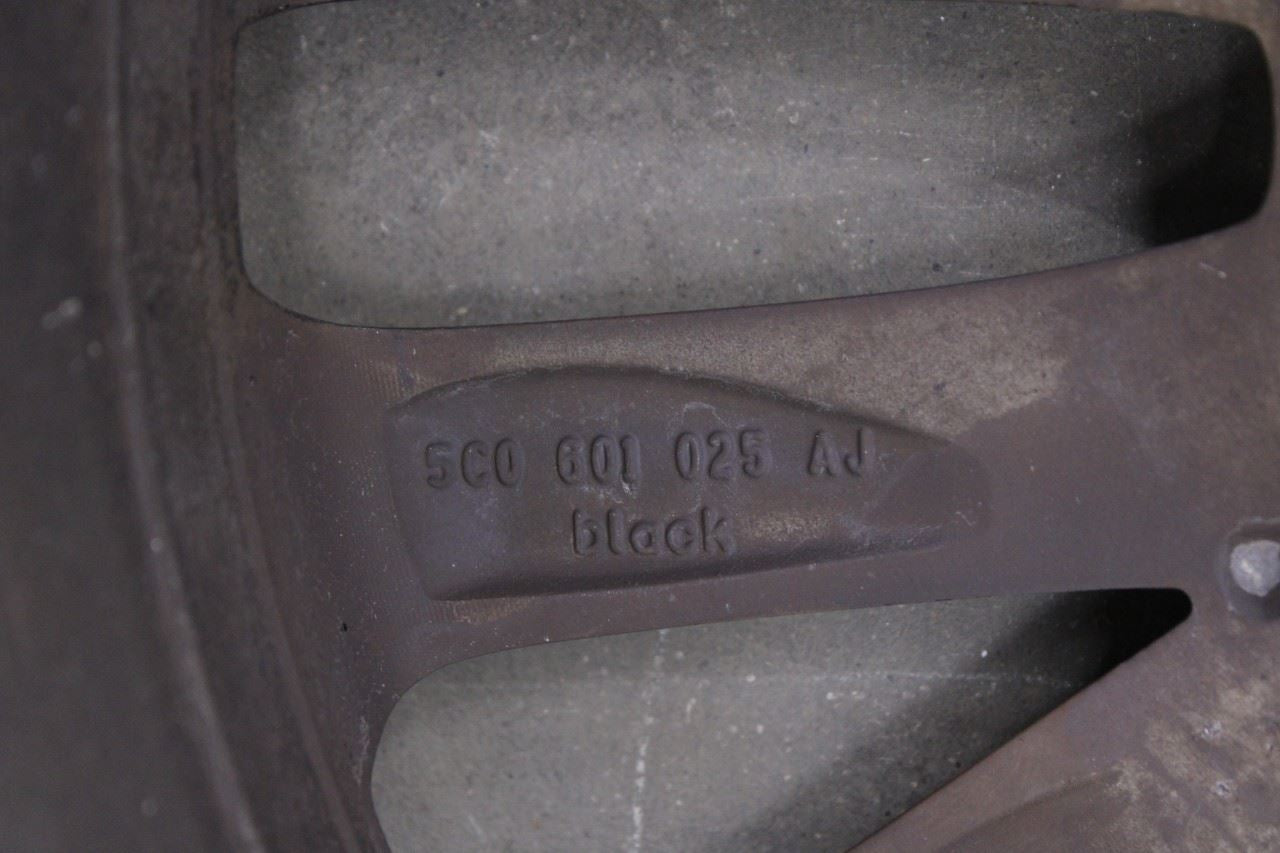 11-16 Volkswagen Jetta Sport Alloy Wheel R17x7.0J 15 Spoke 5C0601025AJ OEM *ReaD7