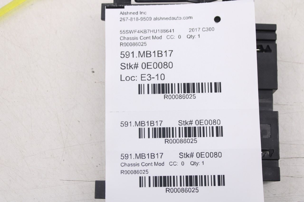 2015-2018 Mercedes-Benz C 300 4Matic 2.0L Transmission Drivetrain Control Module15