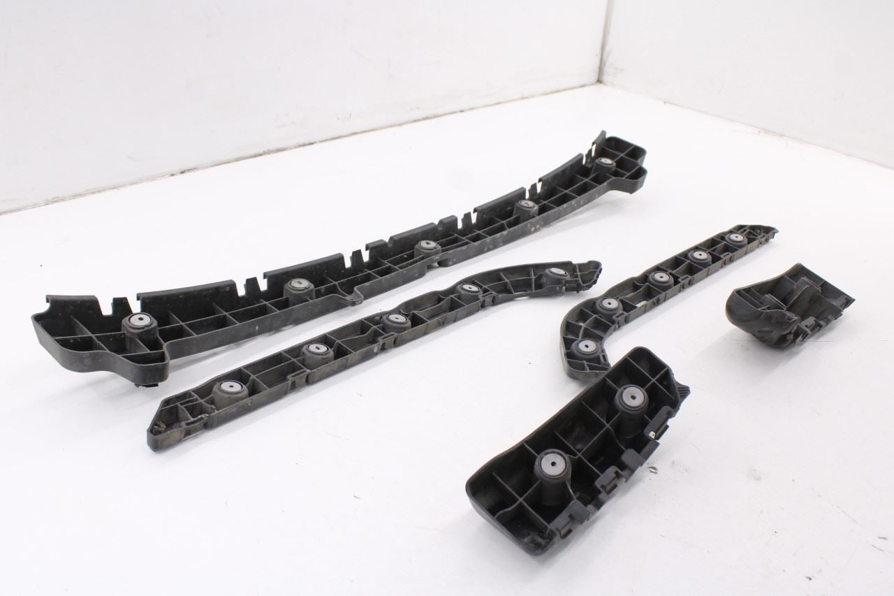 17-19 Buick LaCrosse Rear Bumper RH LH Side and Center Fascia Guide Bracket Set - Alshned Auto Parts