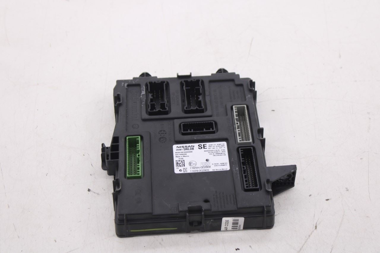 2019-2020 Infiniti QX50 ESSENTIAL Body Computer Control Module BCM 284B1-5NL0B - Alshned Auto Parts