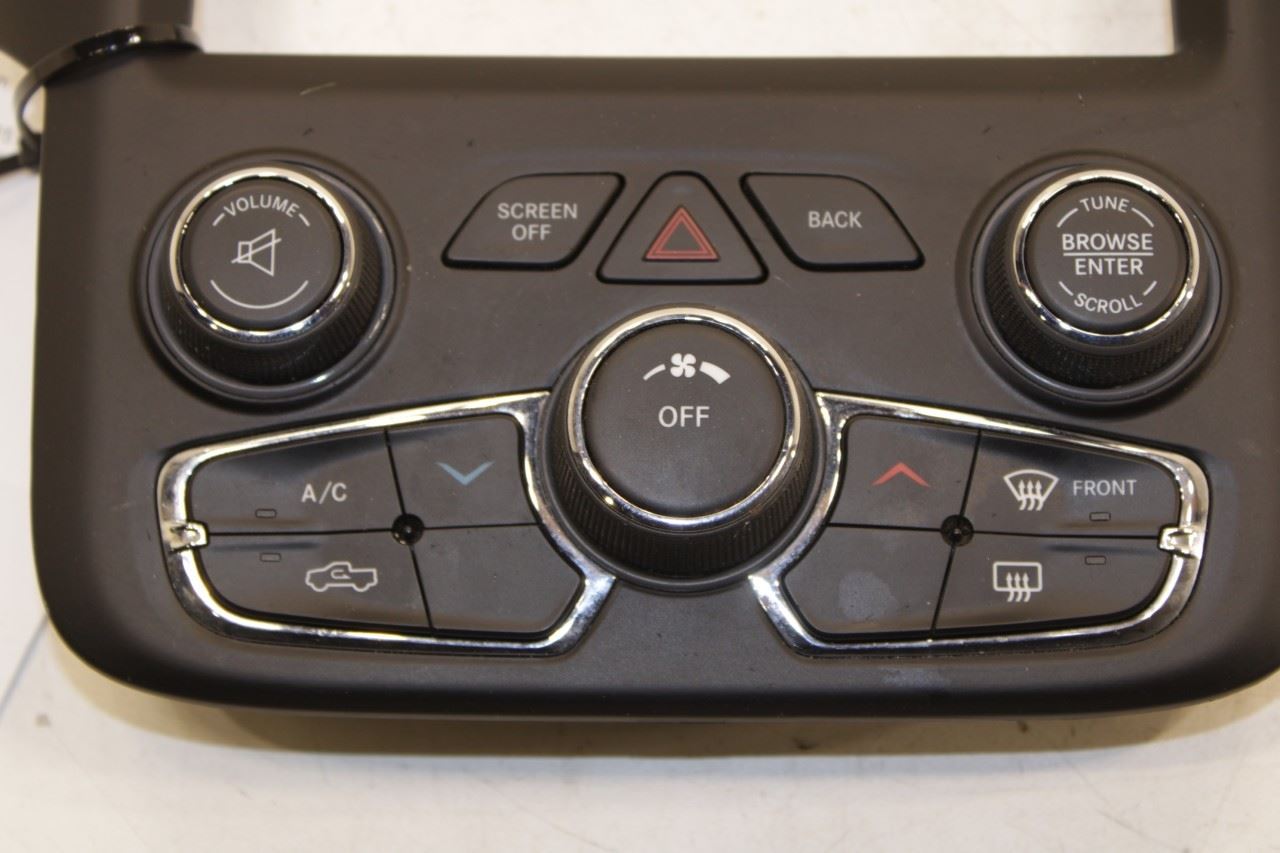 13-18 Ram 1500 Big Horn Dash Radio Faceplate Heater Temperature Climate Control - Alshned Auto Parts