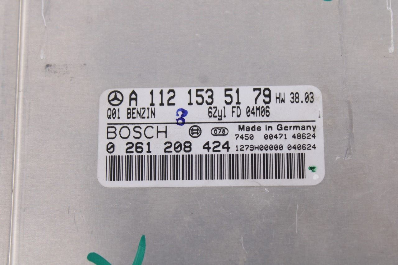 2003-05 Mercedes-Benz CLK 320 3.2L Engine Computer Control Module ECM 1121535179 - Alshned Auto Parts