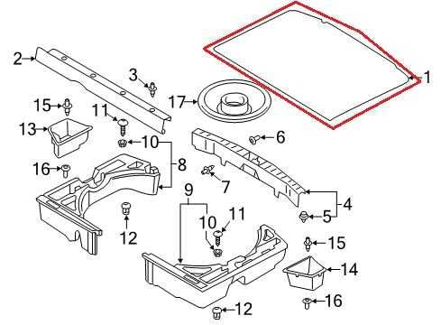2018-2025 Mitsubishi Outlander Sport SE Rear Trunk Floor Cargo Cover 7646A4681