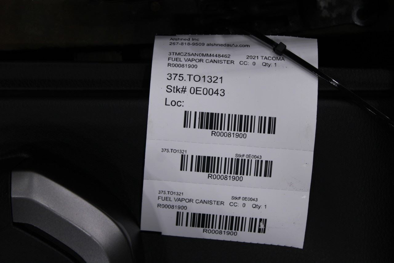 17-23 Toyota Tacoma SR5 3.5L Fuel Vapor Evaporative Emission Canister 77740040509