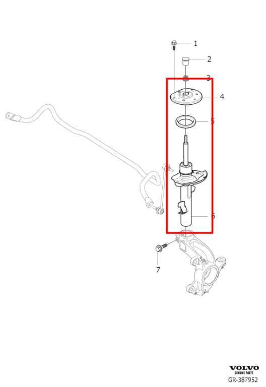 2011-18 Volvo S60 T5 Premier FWD Front Suspension Left Side Shock Strut Absorber - Alshned Auto Parts