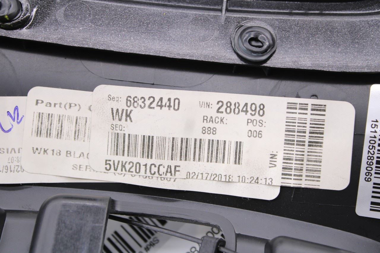 17-21 Jeep Grand Cherokee 3.6L Center Console Shifter Bezel Trim w/ Shifter Knob - Alshned Auto Parts