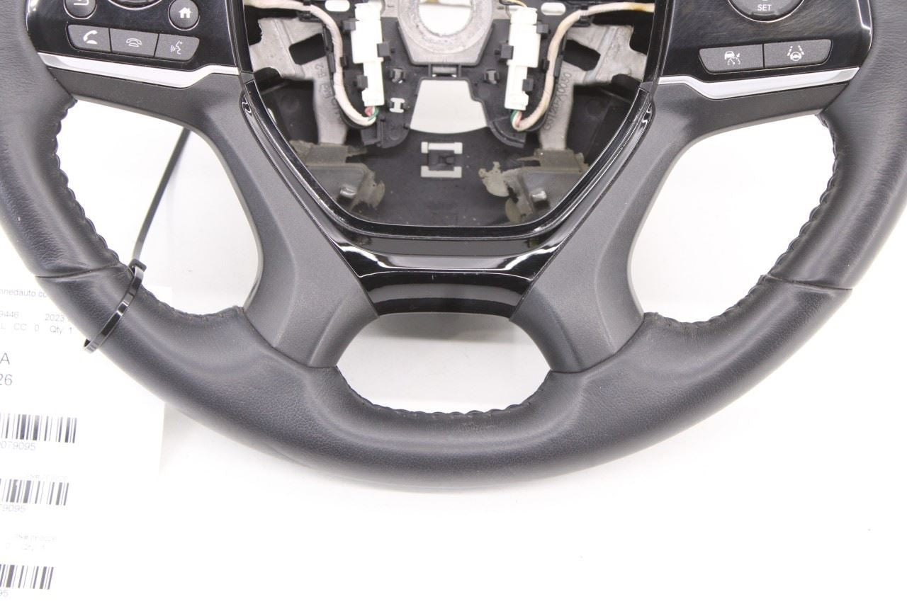 2018-26 Honda Odyssey Touring 3.5L FWD Steering Wheel Leather w/ Control Buttons - Alshned Auto Parts