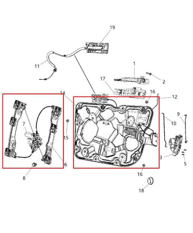 11-22 Jeep Grand Cherokee Limited Front Right Door Window Regulator w/ Carrier - Alshned Auto Parts