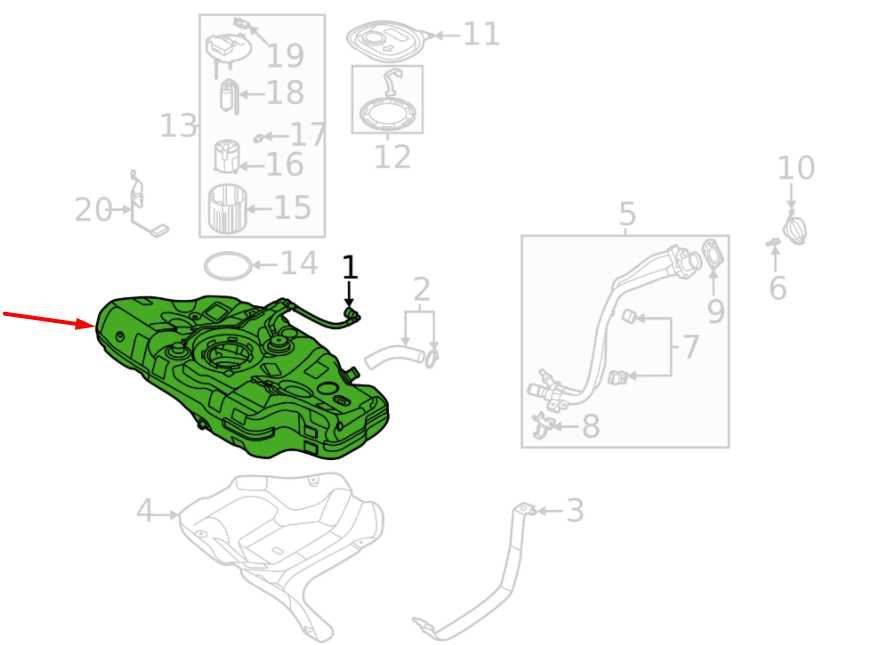 2021-2025 Hyundai Elantra SE 2.0L Fuel Gas Tank 12.4 US Gallons 31150-AA500 OEM - Alshned Auto Parts