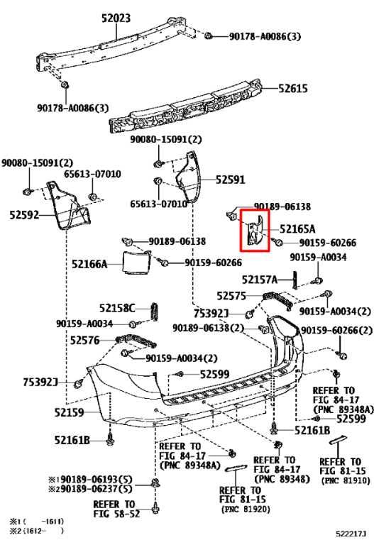 11-20 Toyota Sienna LE FWD Rear Right Side Quarter Panel Bumper Upper Cover Trim - Alshned Auto Parts