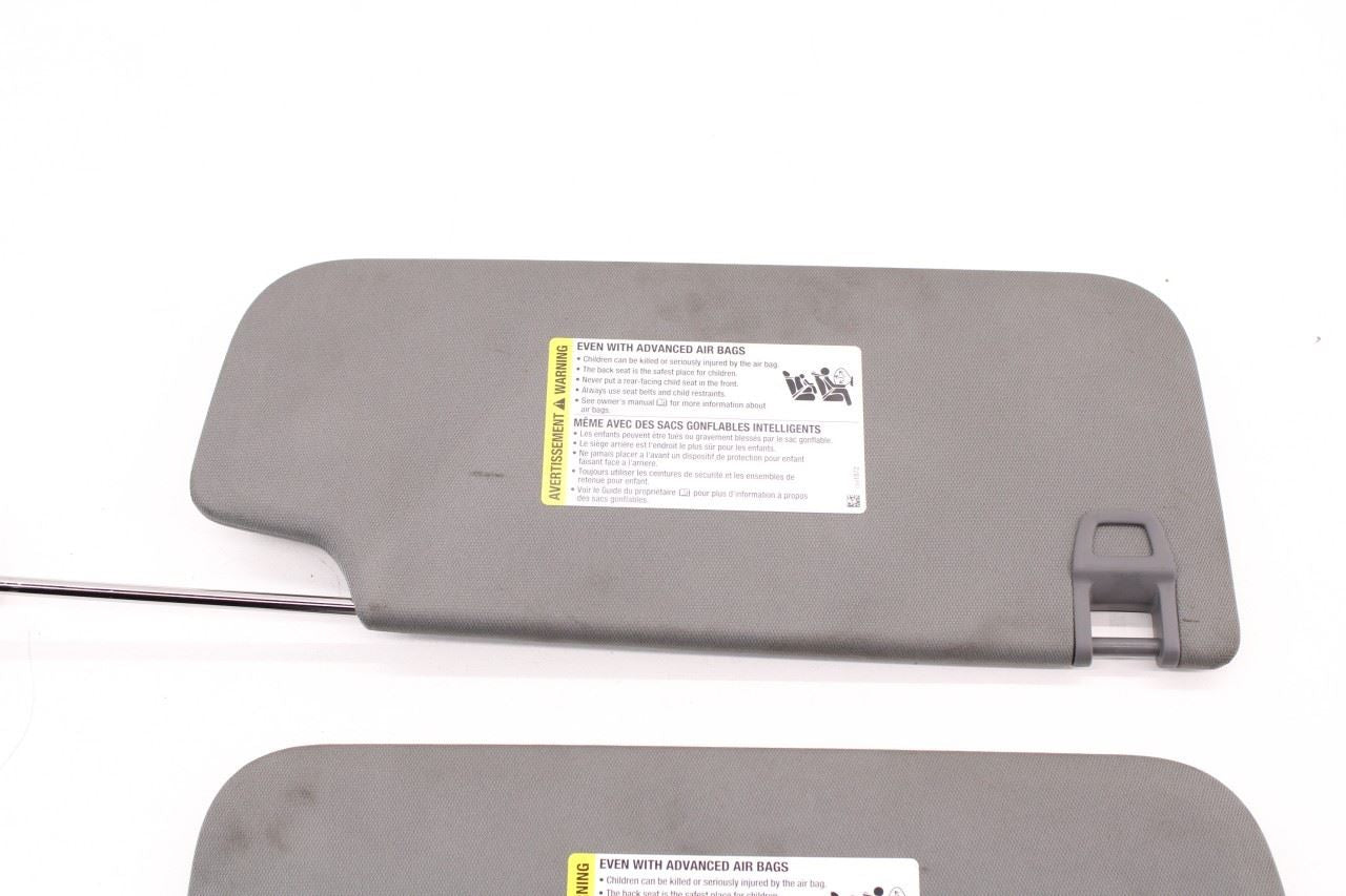 19-24 Chevrolet Silverado LT-L Front Right and Left Side Sun Visor Set w/ Mirror - Alshned Auto Parts