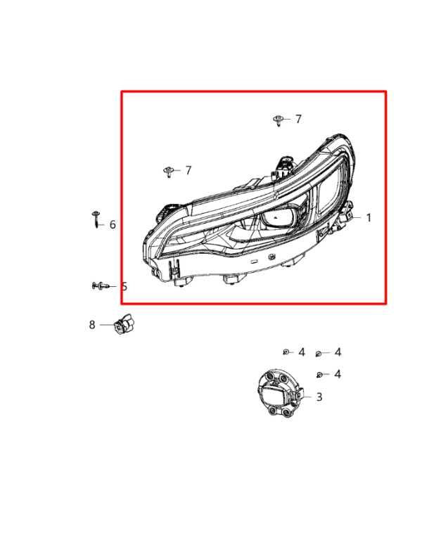 19-23 Jeep Cherokee Latitude Front Driver Left Side Headlight Lamp *ReaD AS IS* - Alshned Auto Parts