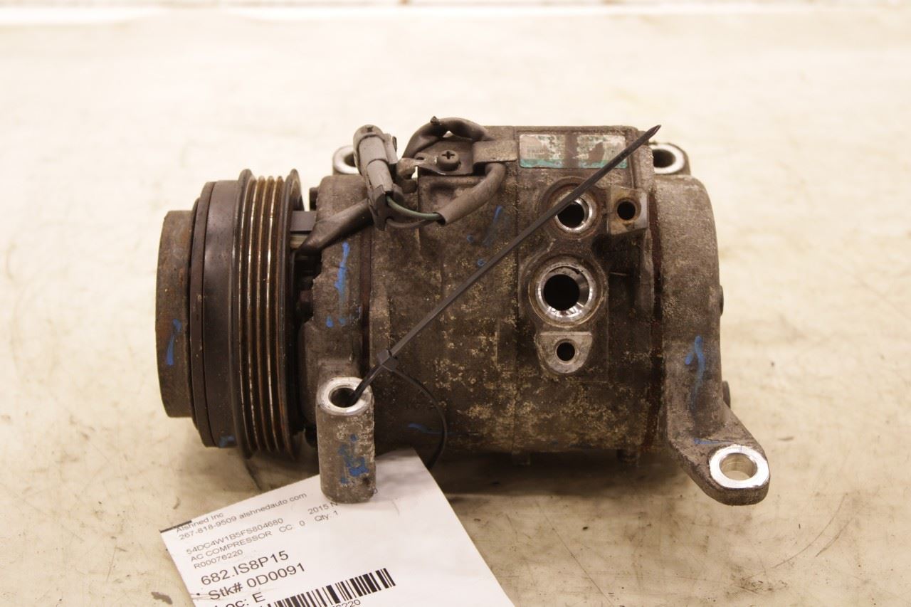 2012-2020 ISUZU NPR HD 6.0L AC Air Conditioner Compressor 8-98186-461-0 OEM - Alshned Auto Parts