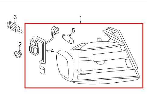 2013-2016 Audi S4 Premium Plus Rear Right Side Tail Light Lamp 8K5-945-096-AD1