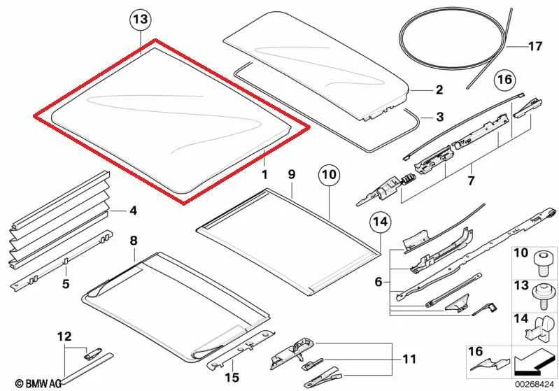 2007-2013 BMW X5 xDrive35i Roof Window Front Sunroof Panel Movable Glass 7160017 - Alshned Auto Parts