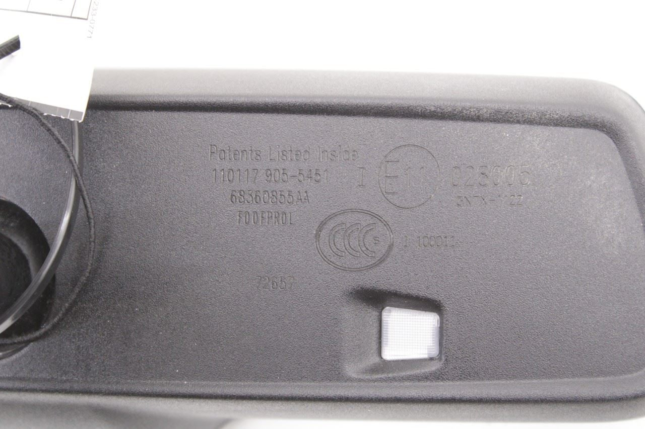 2018 Jeep Cherokee Limited Interior Inside Rear View Mirror 68360855AA OEM - Alshned Auto Parts